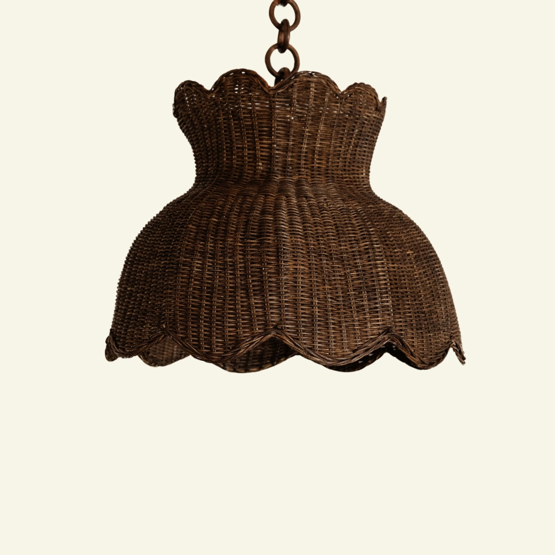 Anar-rattan-Pendant-shade-with-chain-large-teak