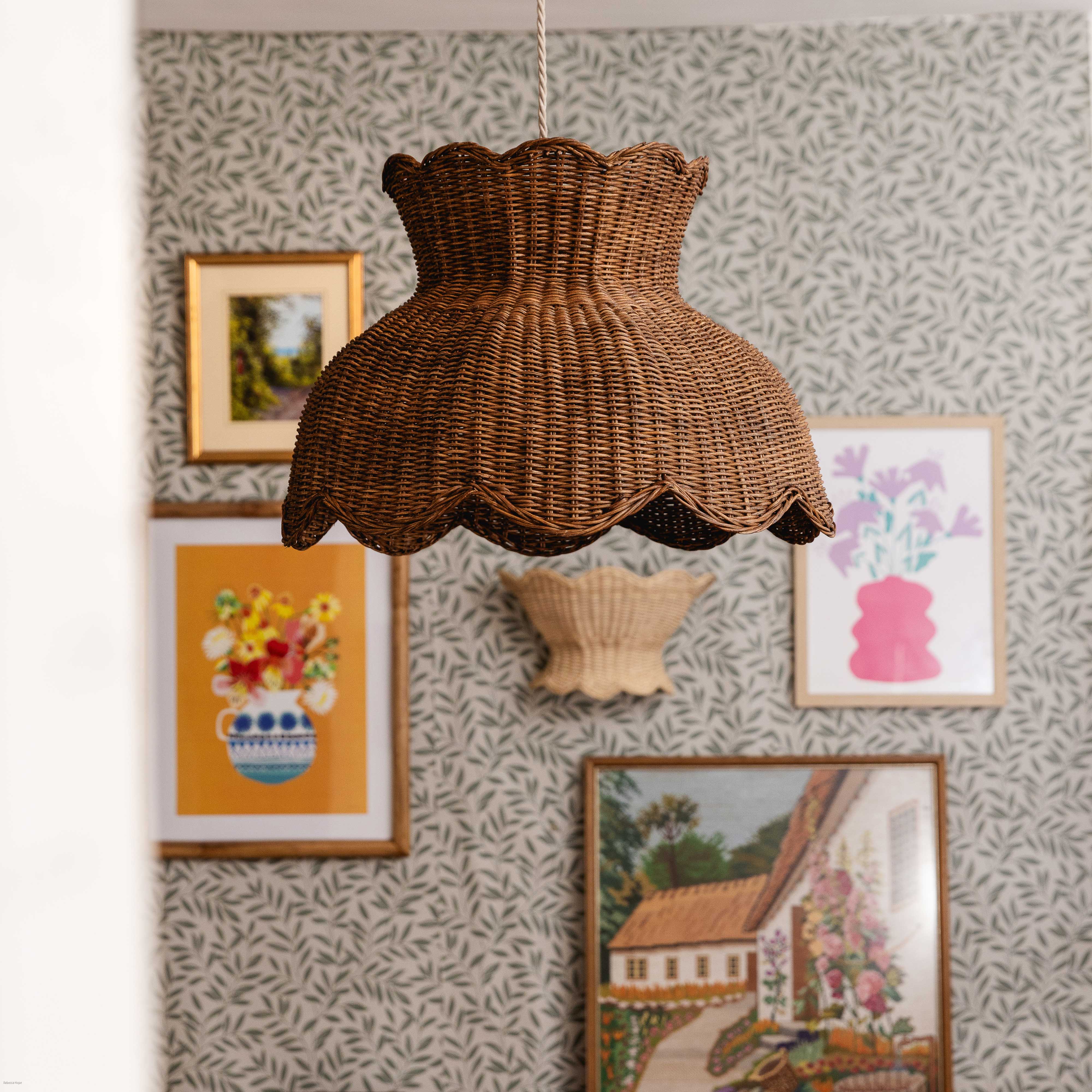 Anar-rattan-pendant-shade-large-teak