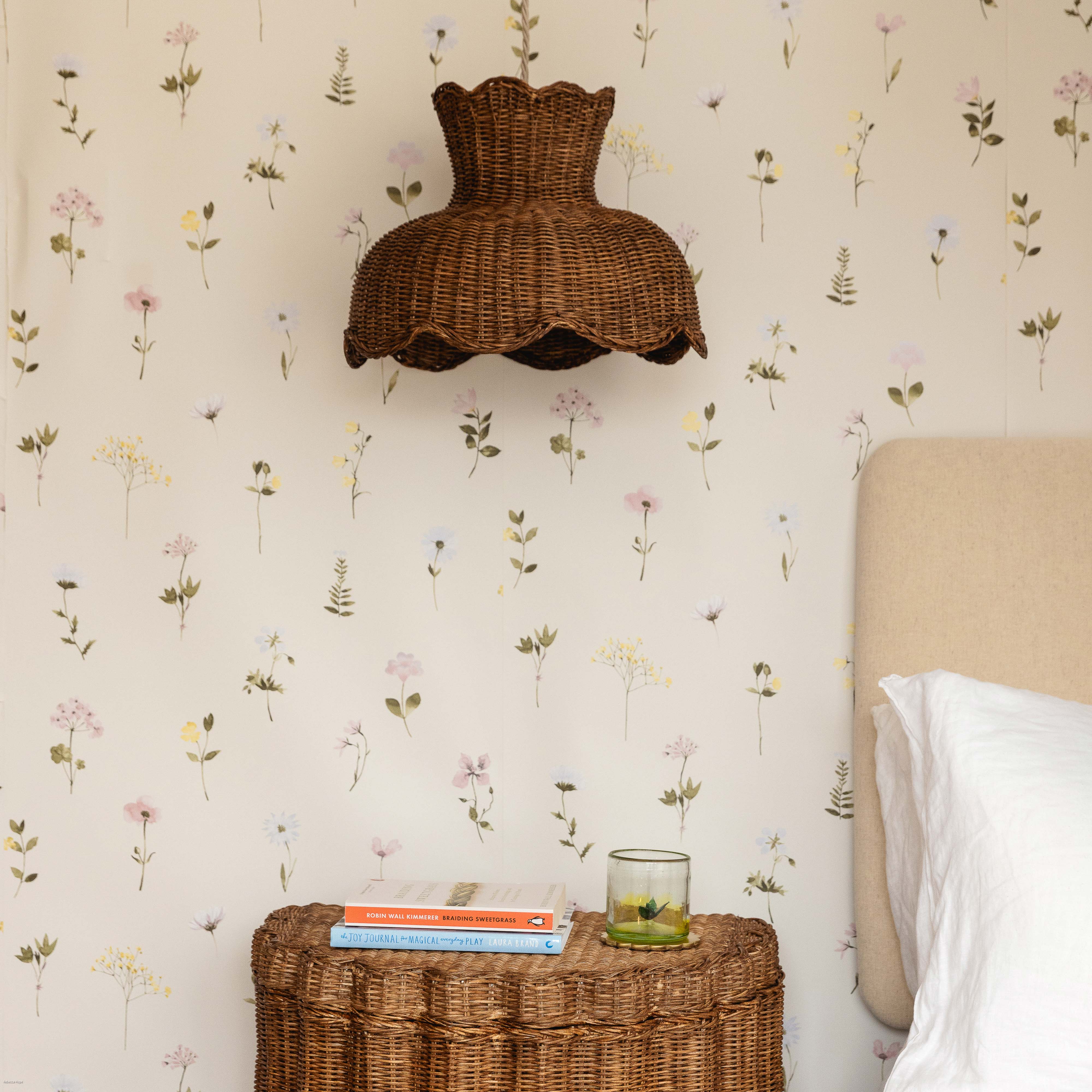 Anar Rattan Pendant Shade, Medium Teak