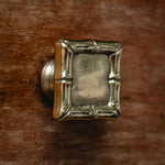 Bamboo-square-knob-lacquered-brass