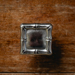 Bamboo-square-knob-polished-chrome-front-on