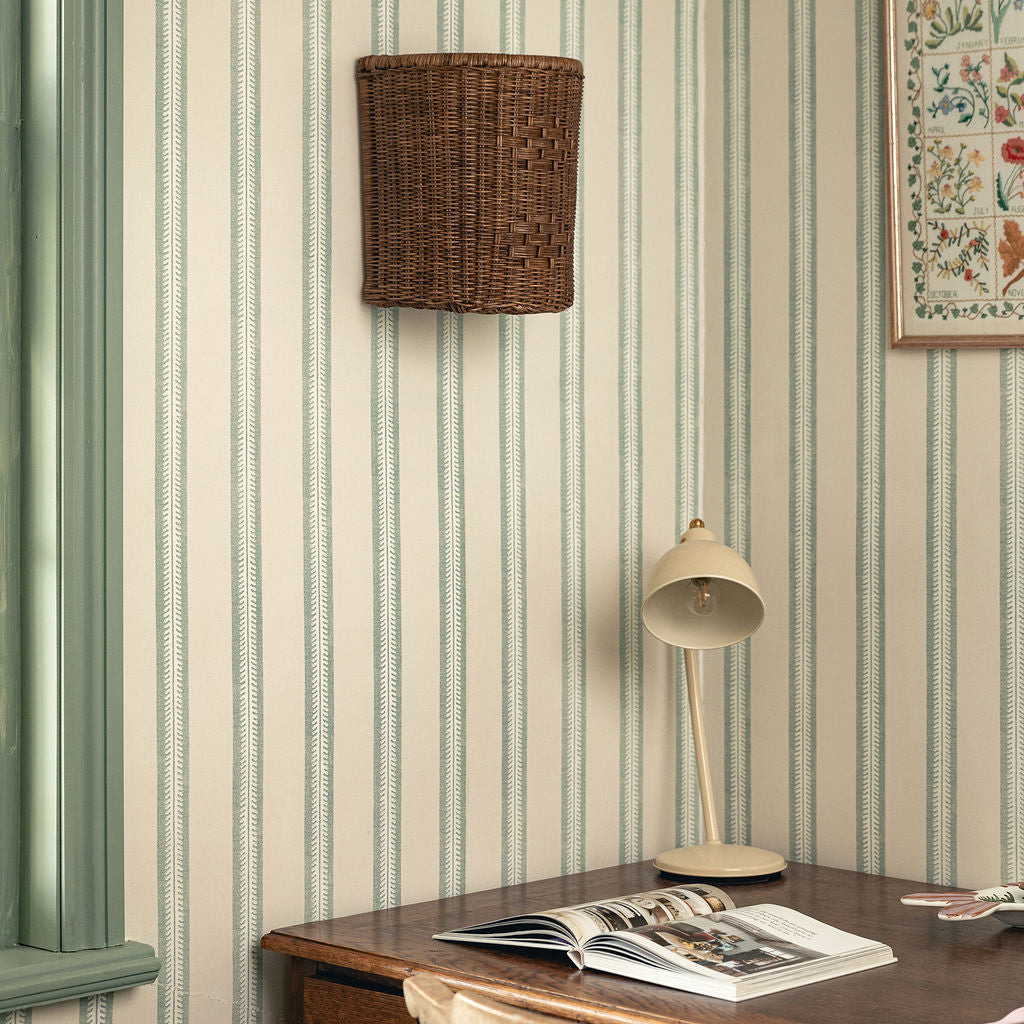 Beatrice Wall Light Shade, Teak lifestyle