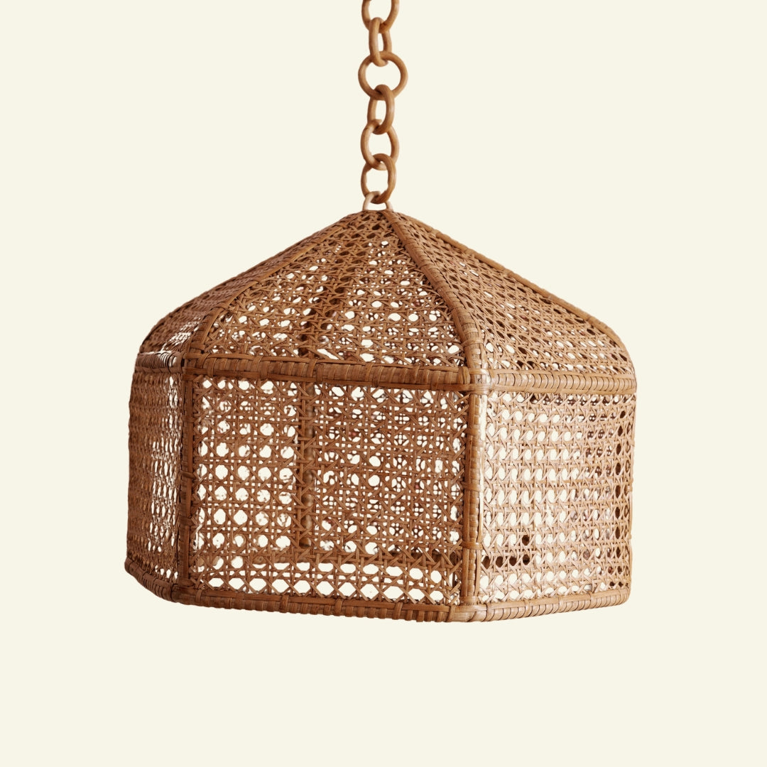 Birdie Rattan pendant shade