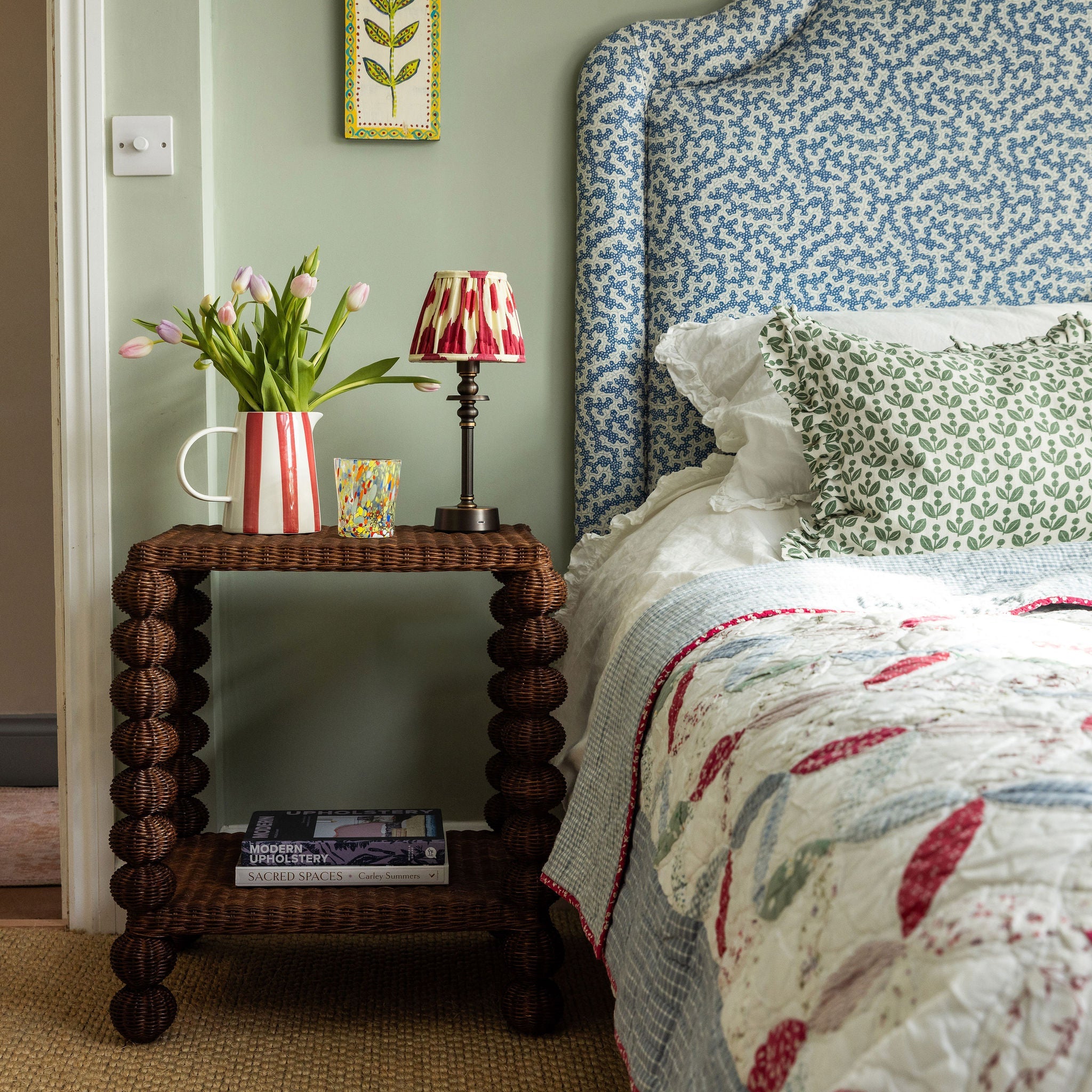 Bobbin-side-table-as-a-bedside-table