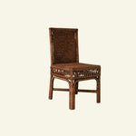 Cecily Rattan Dining Chair, Teak