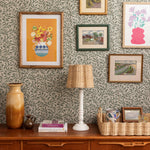 Clover-rattan-lampshade