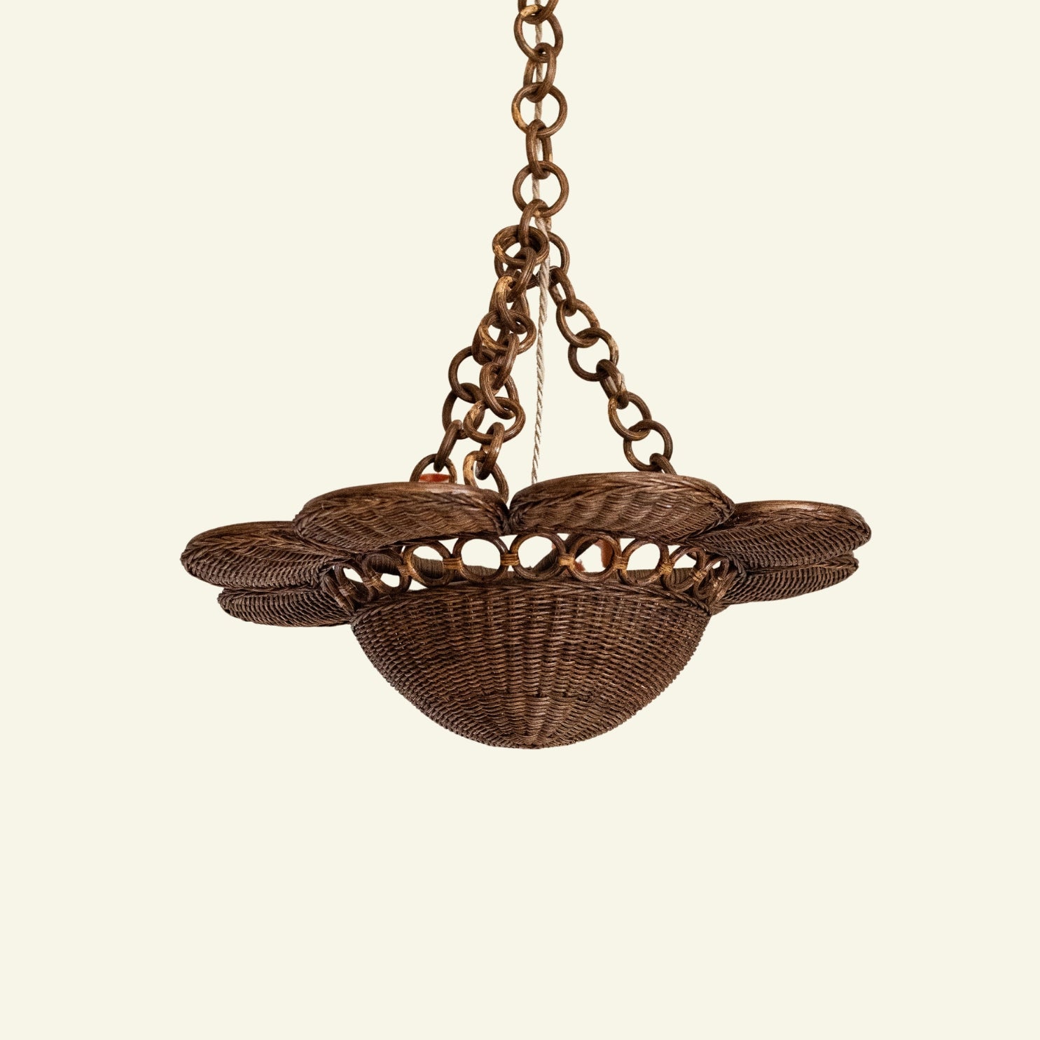 Dahlia Rattan Pendant Shade