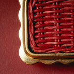 Delilah-square-knob-red-gold-closeup two