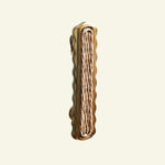Delilah Handle, Brass & Natural