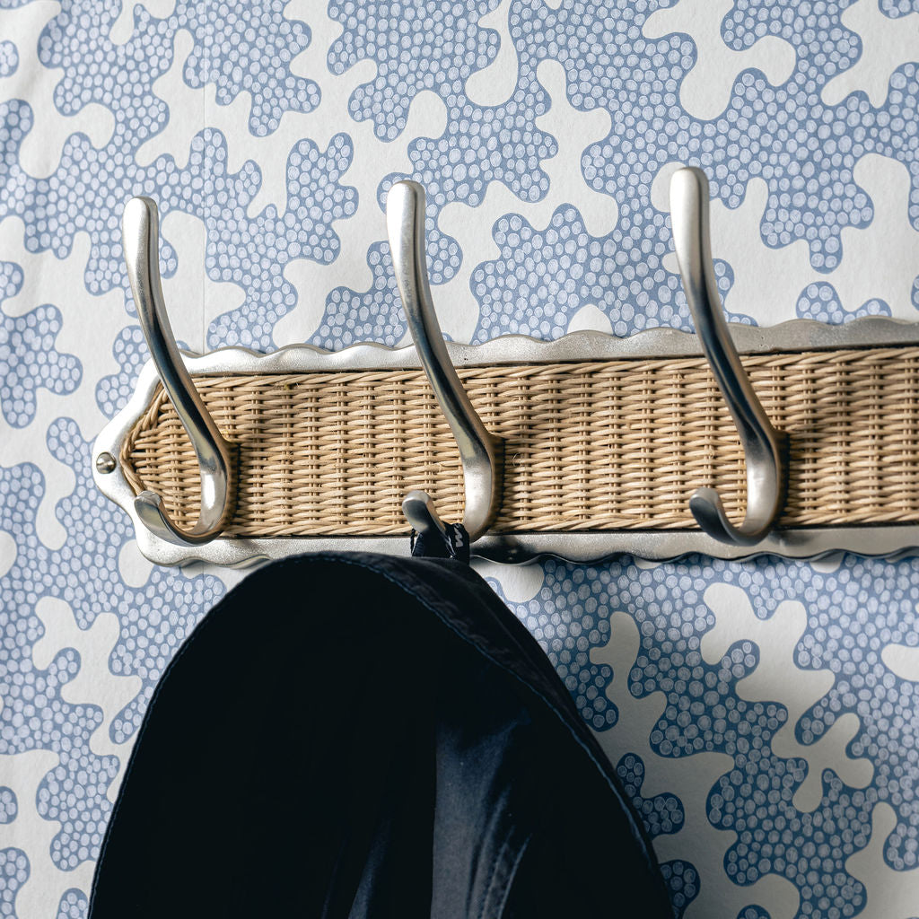 Delilah Hook Rail, Chrome & Natural lifestyle