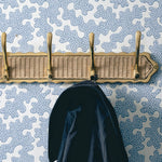 Delilah Hook Rail, Gold & Natural close up lifestyle