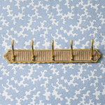 Delilah Hook Rail, Gold & Natural lifestyle front on