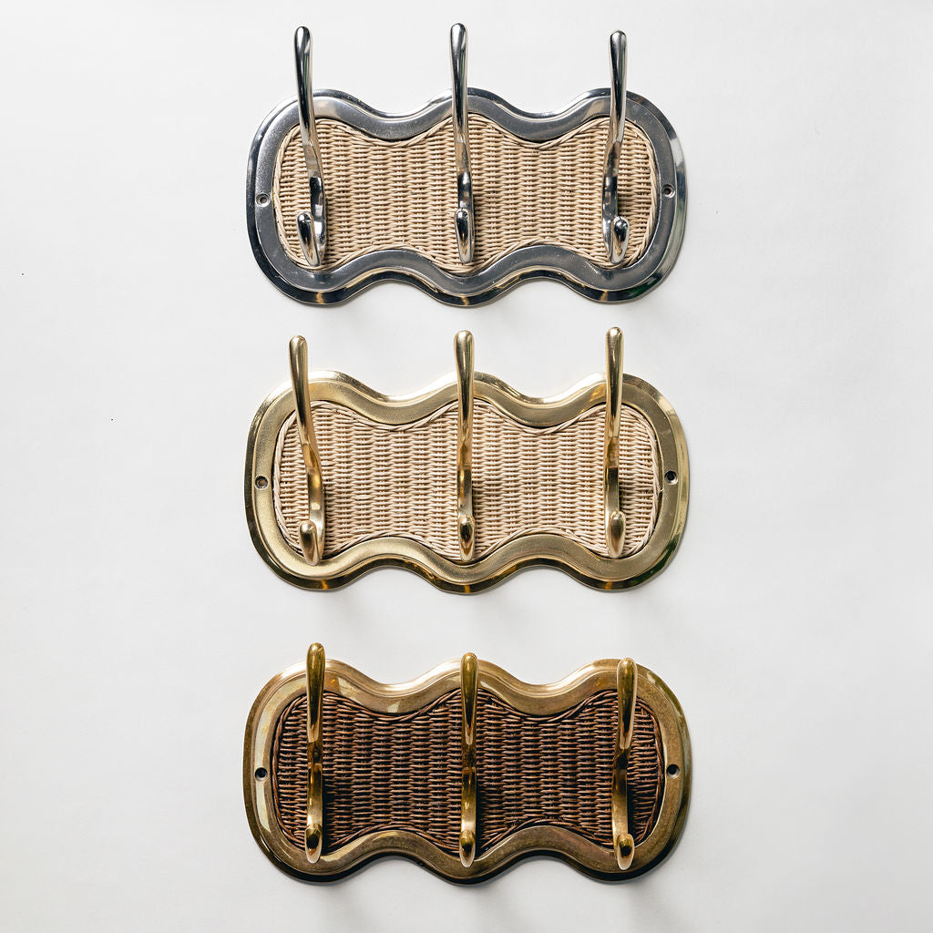 Eliza 3-Hook Rail all finishes