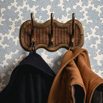 Eliza Hook Rail, Teak & Aged Brass lifestyle