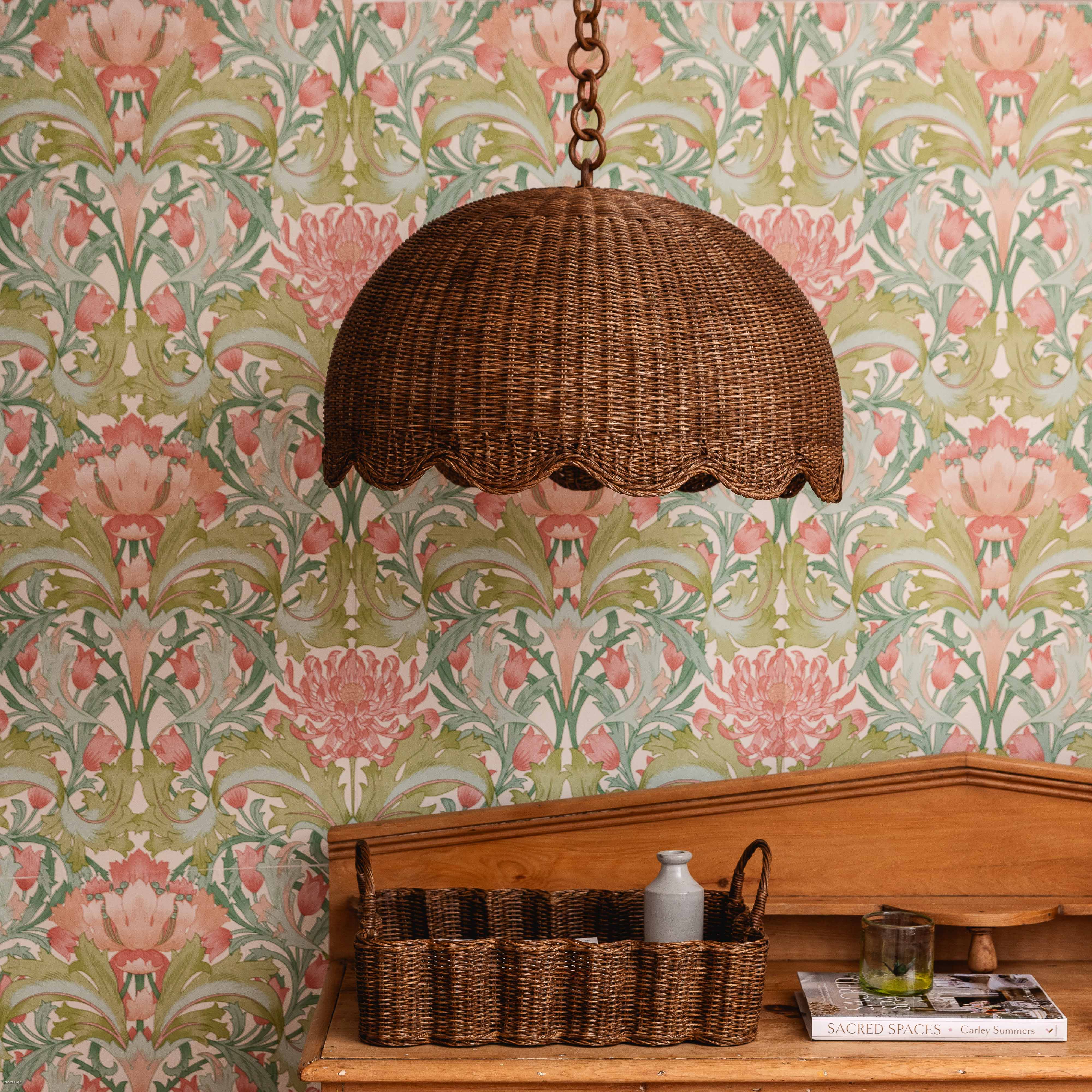 Etta-rattan-pendant-shade-with-chain-teak-large-hanging