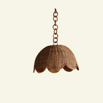 Etta-Pendant-shade-medium-teak-plain