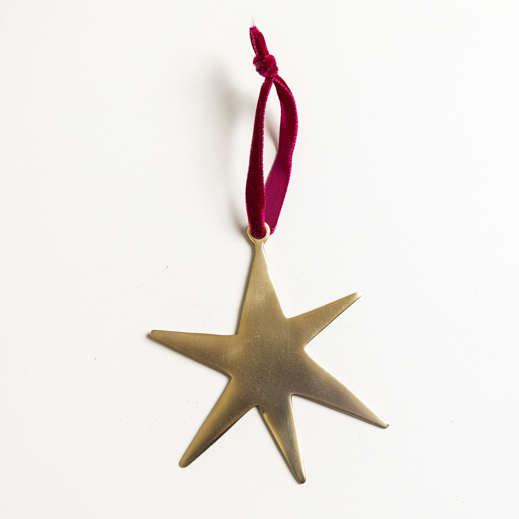 Star Brass Tree ornament