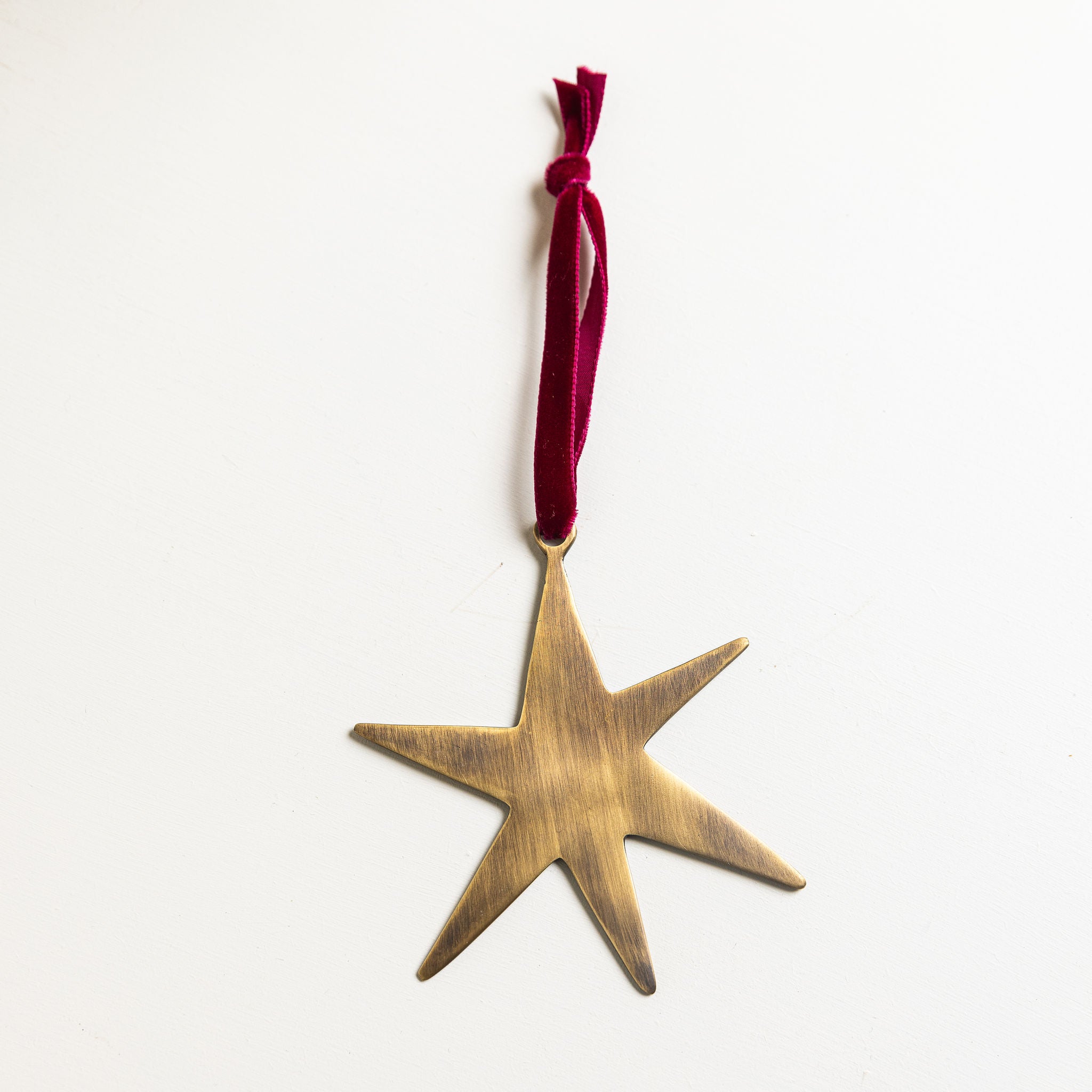 Star Brass Tree ornament