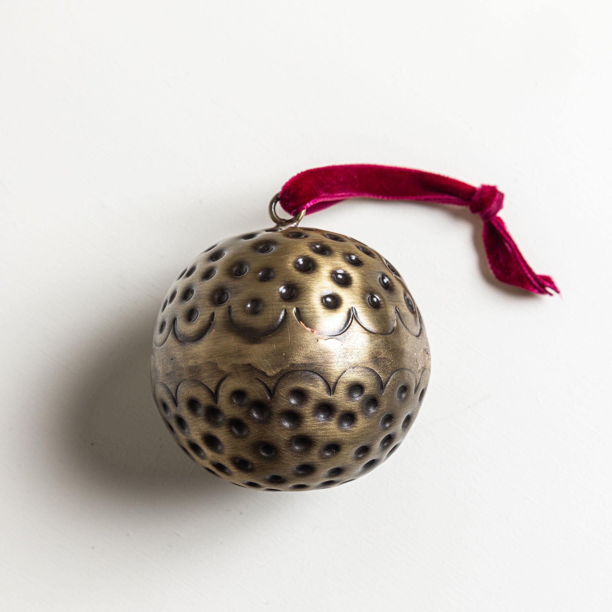 Brass Bauble Tree ornament