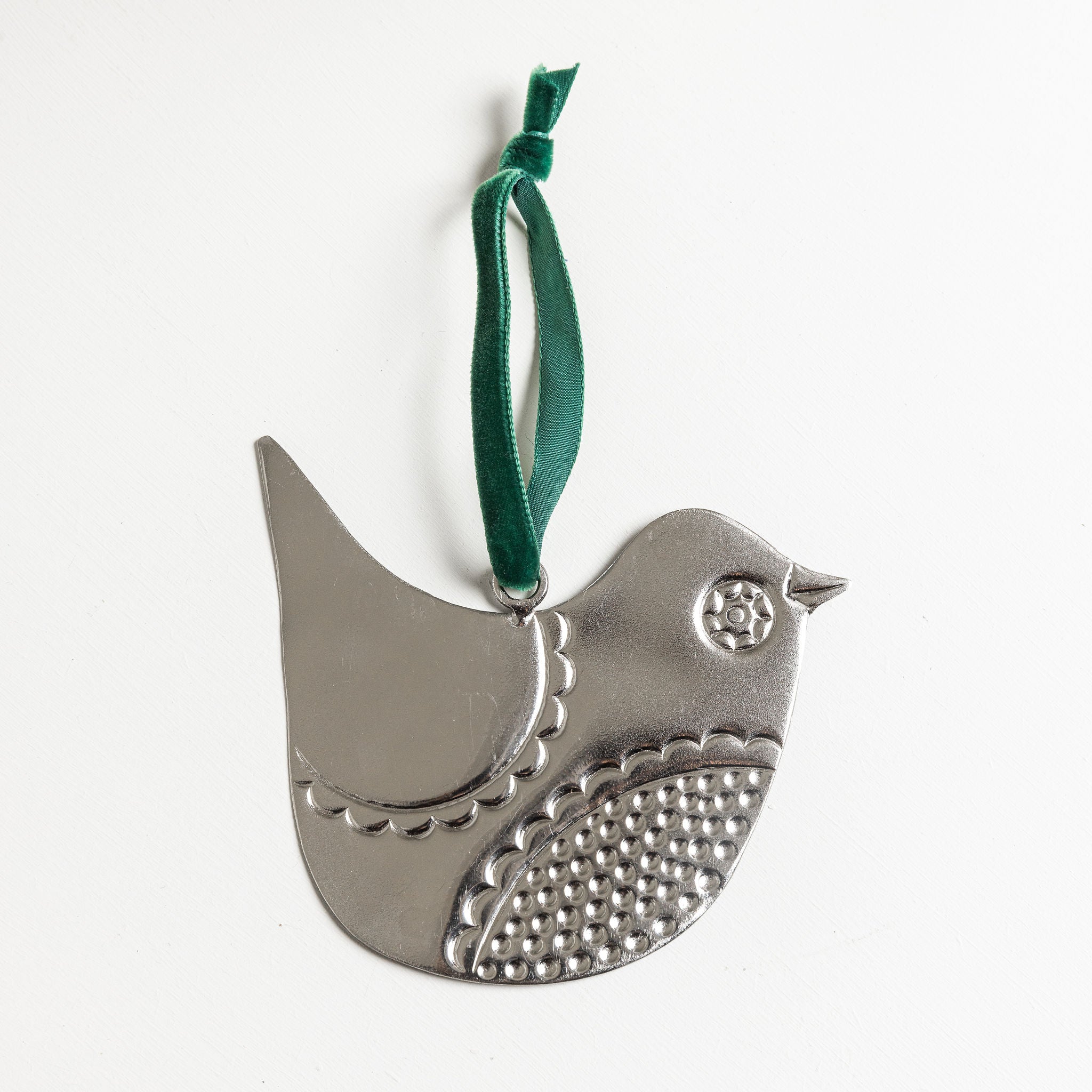 Brass Robin Tree Ornament