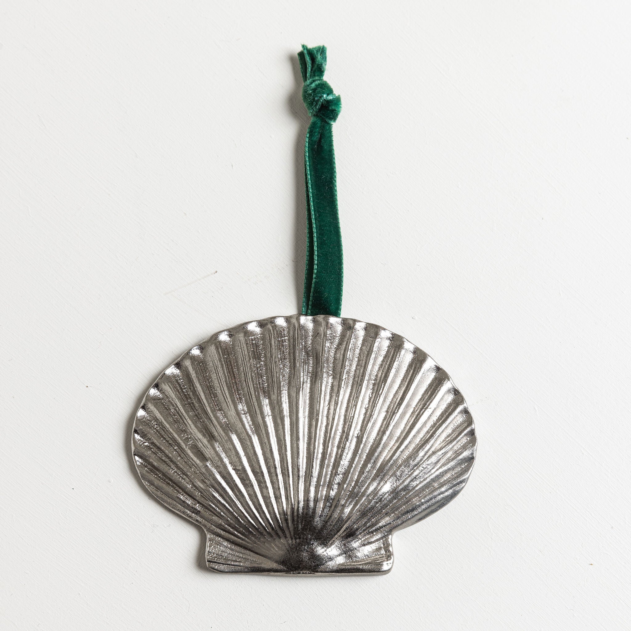Shell Brass Tree Ornament