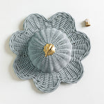 Mandala-ceiling-rose-dix-blue-with-fixtures