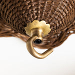 Mandala-ceiling-rose-teak-close-up