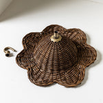 Mandala-ceiling-rose-teak-set