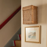 Retro Wall Light Shade, Natural lifestyle side