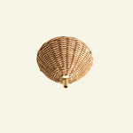Rita Rattan Ceiling Canopy, Natural