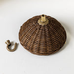 Ritu-ceiling-rose-with-hook-teak-