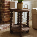 Round-bobbin-side-table-close-up