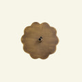 Scallop-ceiling-rose-antque-brass
