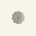 Scallop-ceiling-rose-chrome-brass
