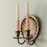 Shell-brass-sconce-double-antique-side