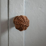 Willow Rattan Knob, Small Teak lifestyle