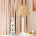 Rattan Mimi Scalloped Pendant