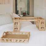 Rattan Ivy breakfast tray