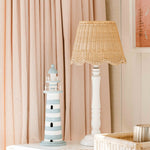 Rattan Mimi Scalloped Pendant
