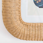 Nessie Rattan Picture Frame A4