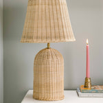 Retro Rattan Lampshade - hastshilp